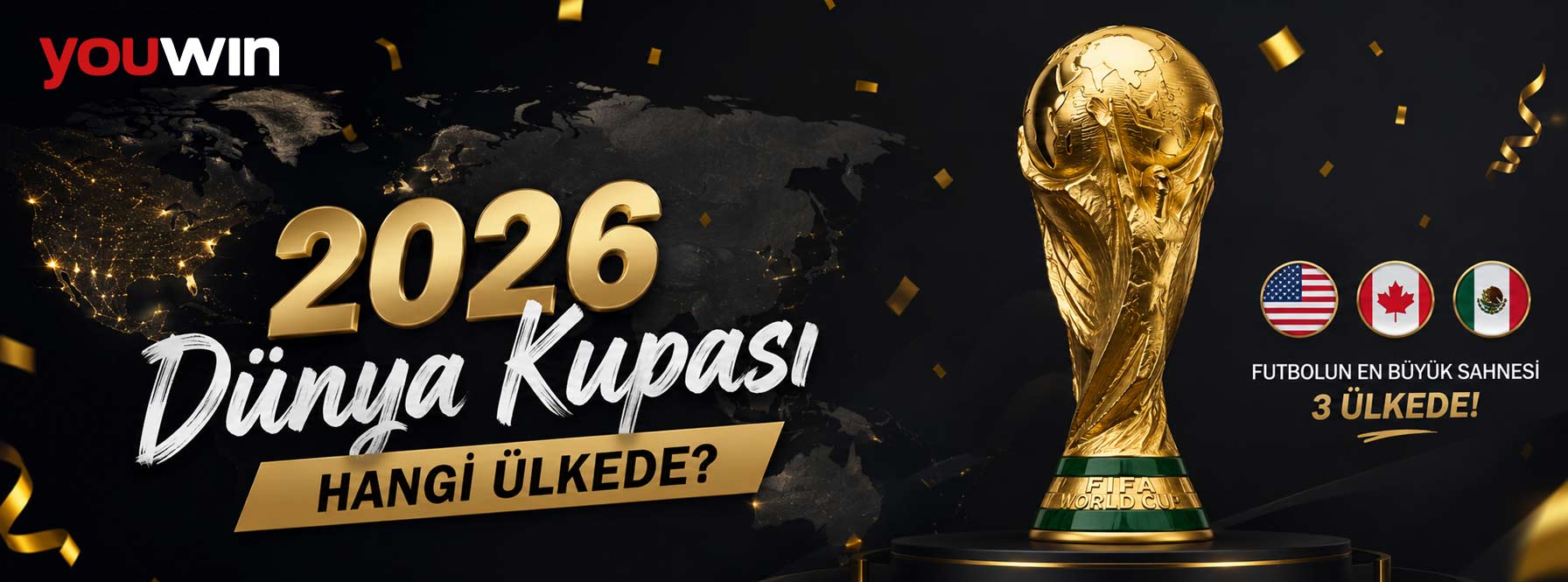 2026 Dünya Kupası Hangi Ülkede